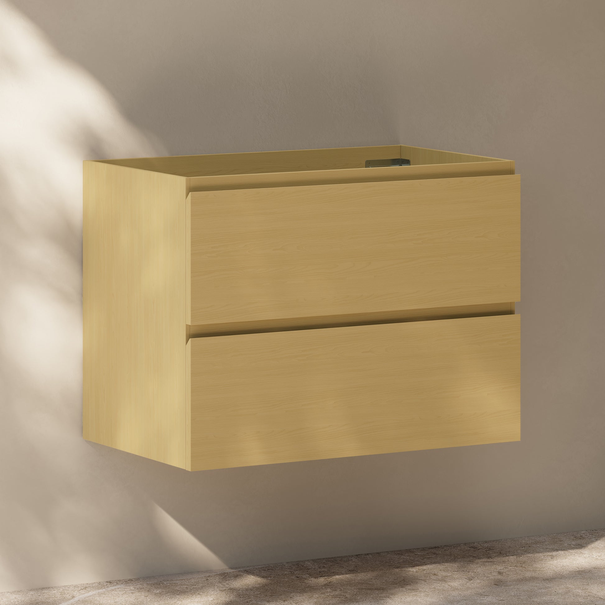 Swiss Madison Liberte 30-inch wall-mount bathroom vanity in Natural Oak — view 4