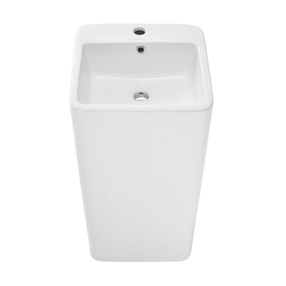 Swiss Madison, Concorde One Piece Pedestal Sink