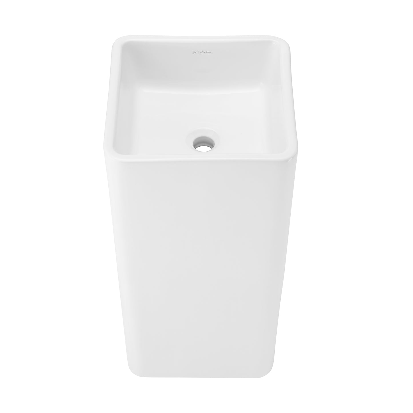 Swiss Madison, Claire One-Piece Pedestal Sink