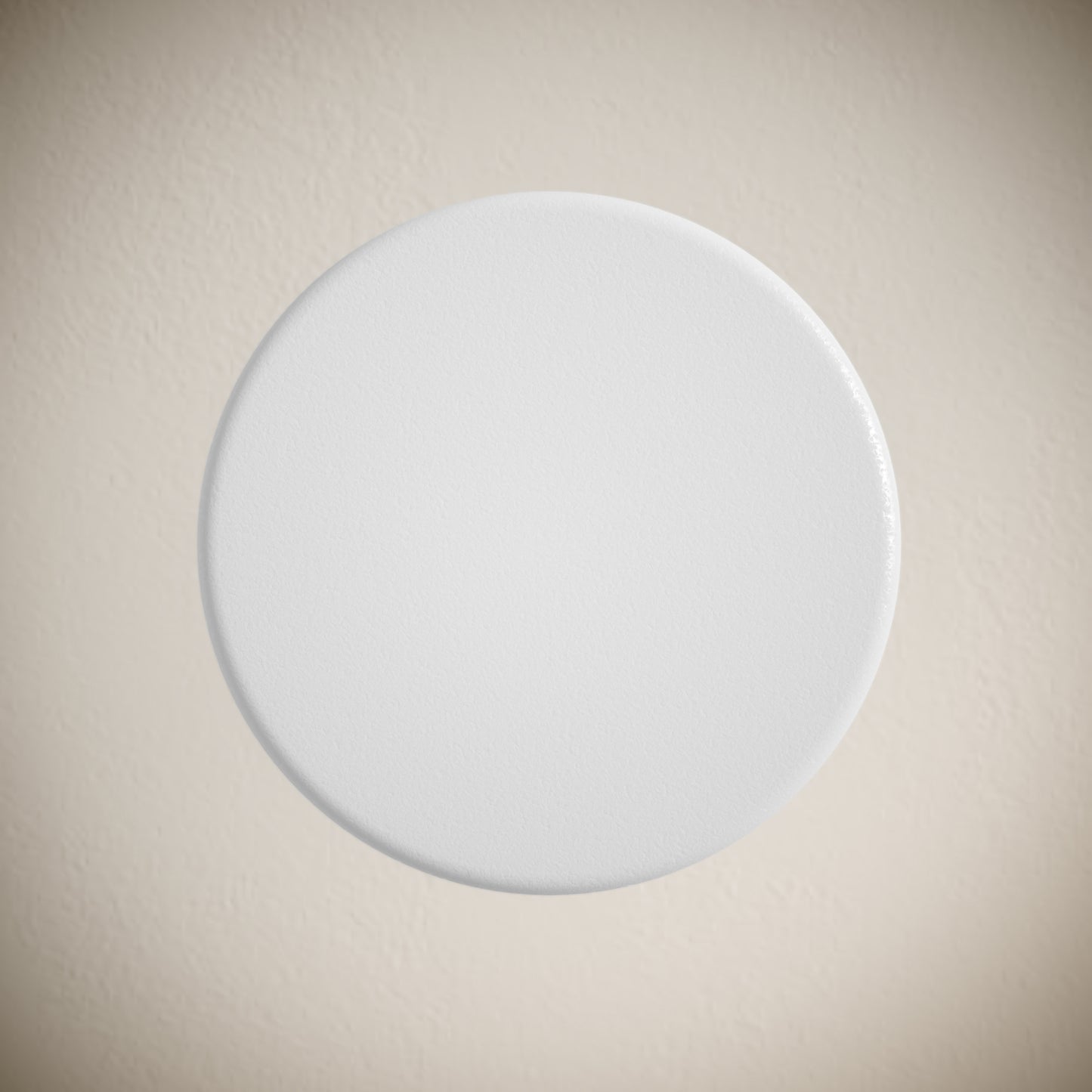 Swiss Madison, Lisse Concrete Bathroom Sink Non-Overflow Pop Up Drain in Matte White