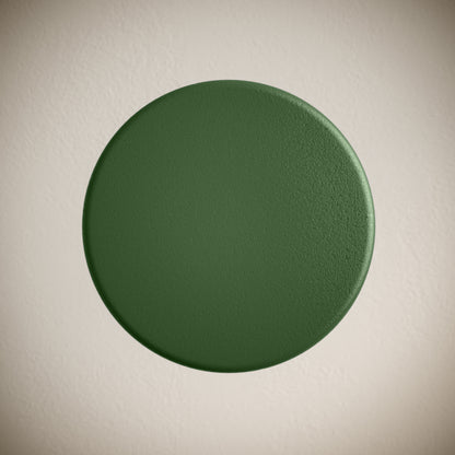 Swiss Madison, Lisse Concrete Bathroom Sink Non-Overflow Pop Up Drain in Matte Royal Green