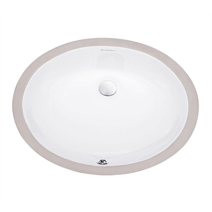 Swiss Madison, Monaco 19 Oval Under-Mount Bathroom Sink