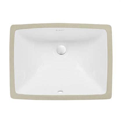 Swiss Madison, Plaisir 18.5 Rectangular Under-Mount Bathroom Sink