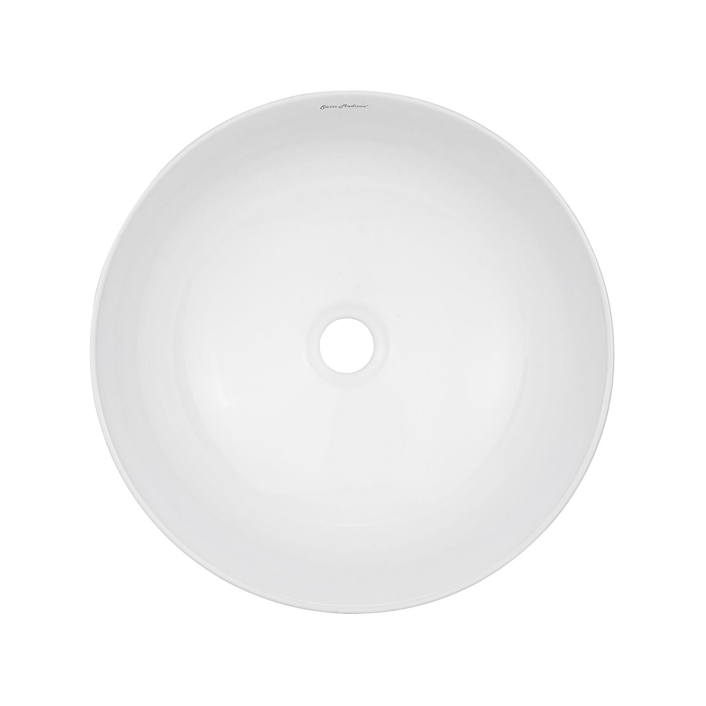 Swiss Madison, Classe 16 Ceramic Sink in Shiny White