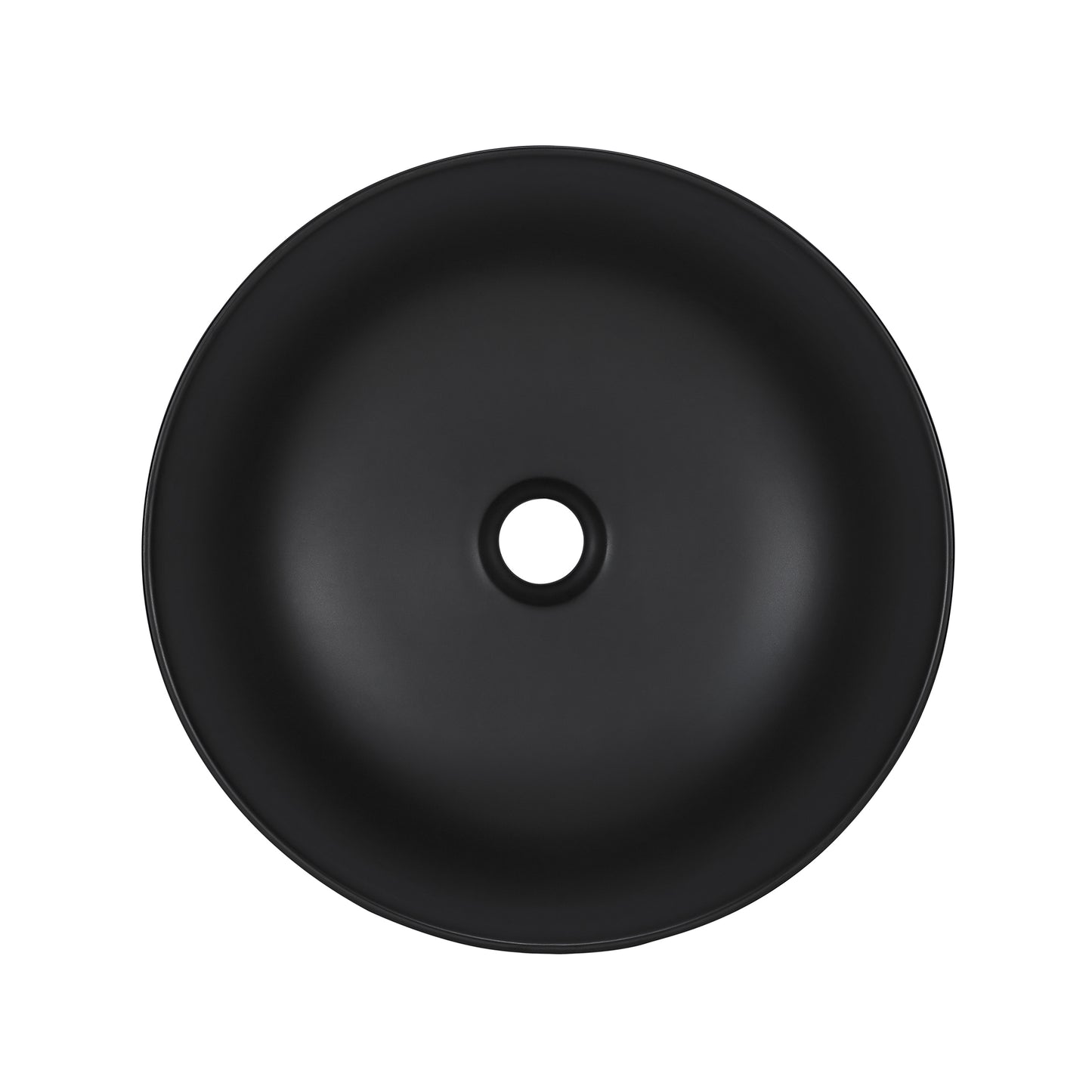 Swiss Madison, Classe 16 Color Ceramic Sink in Matte Black