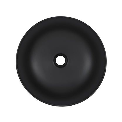 Swiss Madison, Classe 16 Color Ceramic Sink in Matte Black