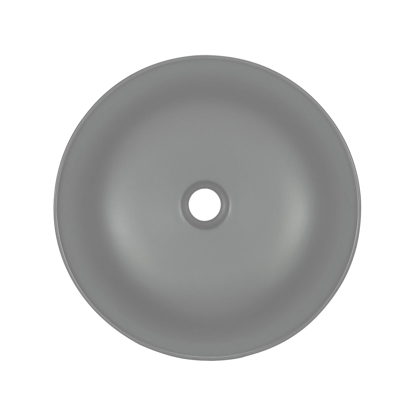Swiss Madison, Classe 16 Color Ceramic Sink in Matte Grey