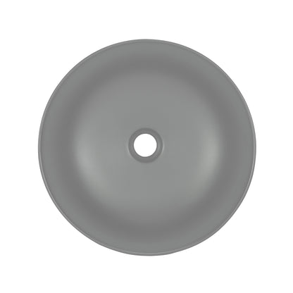 Swiss Madison, Classe 16 Color Ceramic Sink in Matte Grey