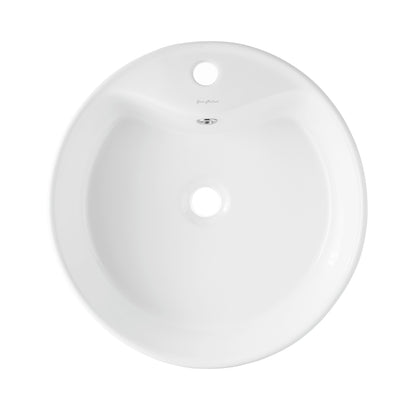 Swiss Madison, Monaco Round Vessel Sink with Faucet Mount
