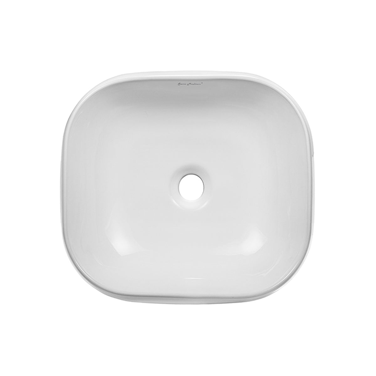 Swiss Madison, Chateau 18 Square Ceramic Vessel Sink