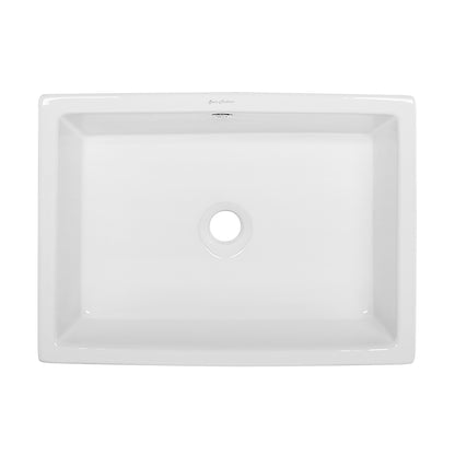 Swiss Madison, Voltaire 17 Rectangle Ceramic Vessel Sink