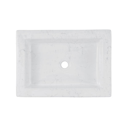 Swiss Madison, Voltaire 22" Ceramic Vessel Bathroom Sink in Static White