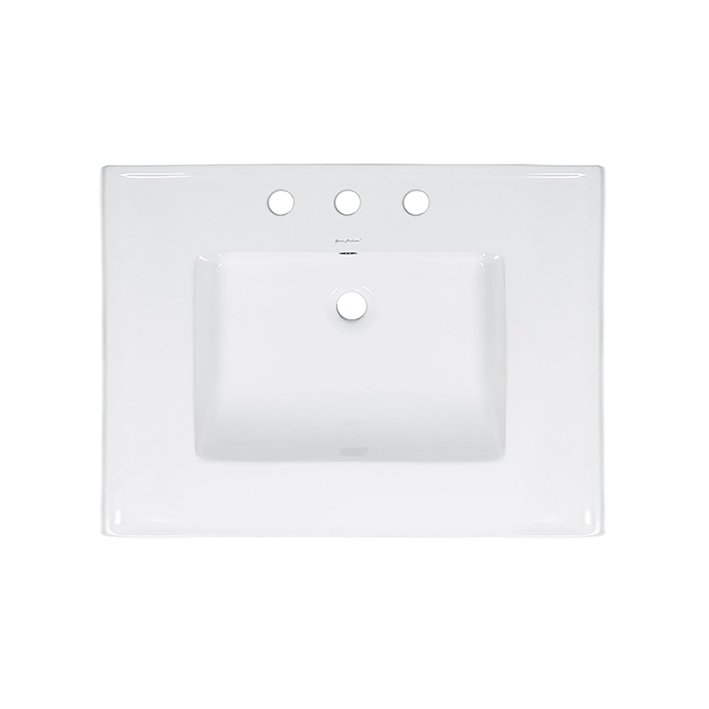 Swiss Madison, 24" Ceramic Vanity Top with 8" Widespread Faucet Holes
