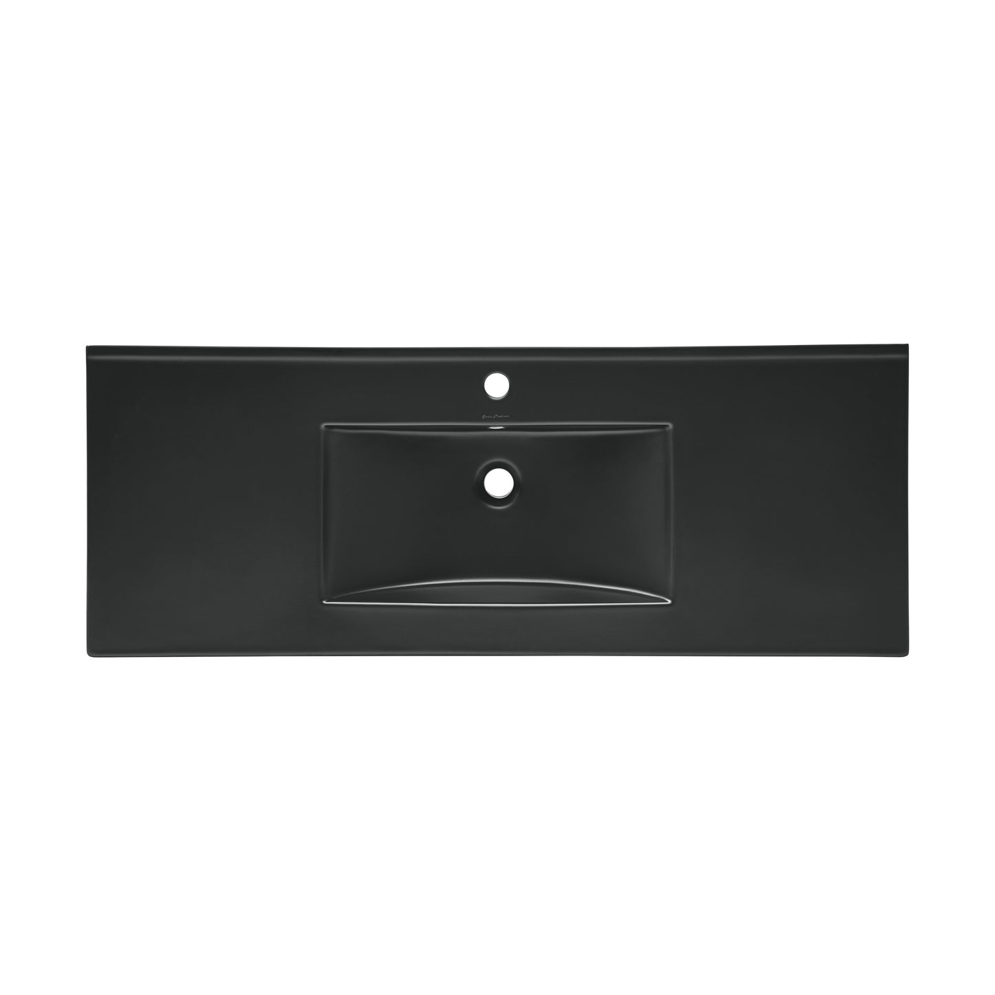 Swiss Madison, 48" Vanity Sink Top in Matte Black