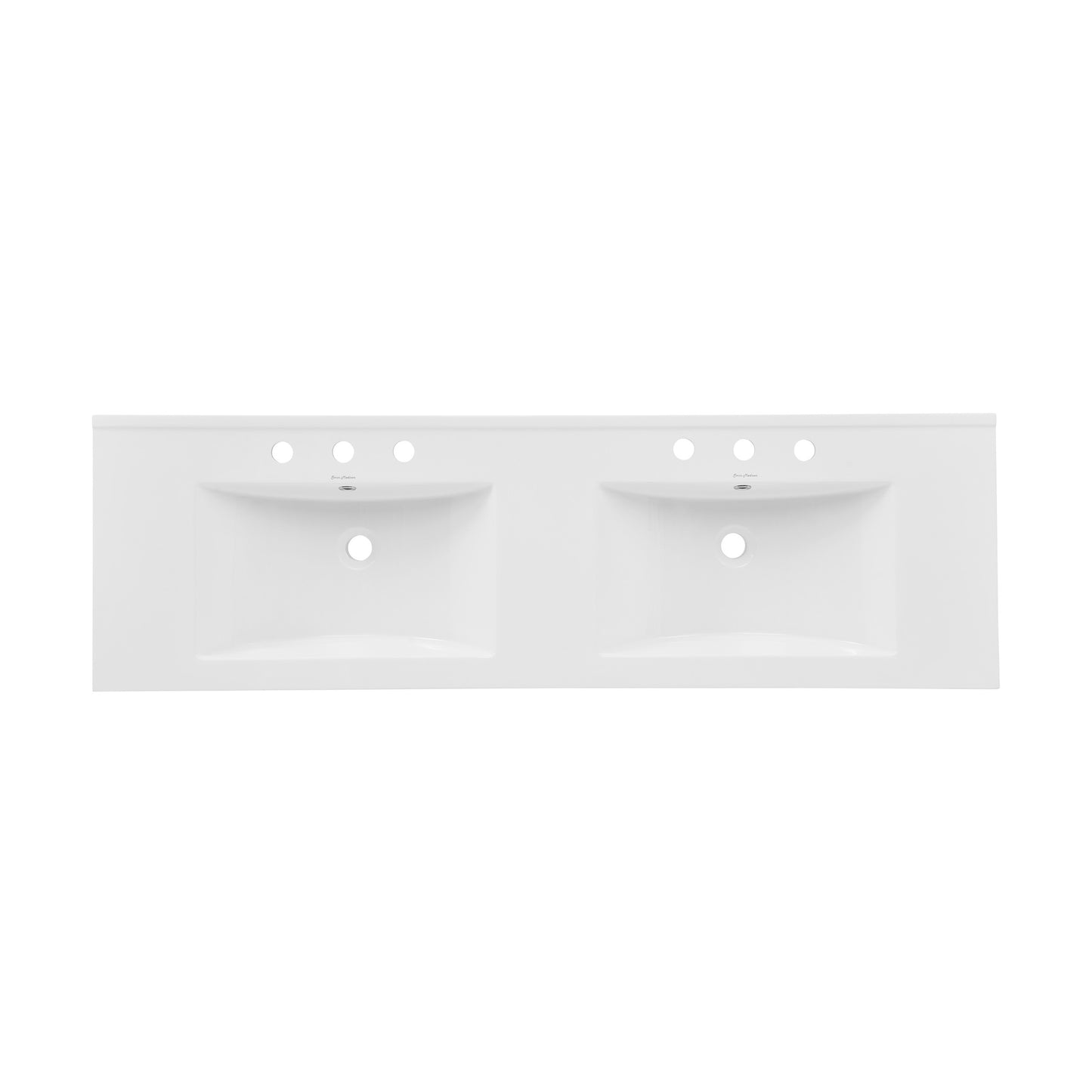 Swiss Madison, 60 inch Vanity Top Bathroom Sink with 3 Holes
