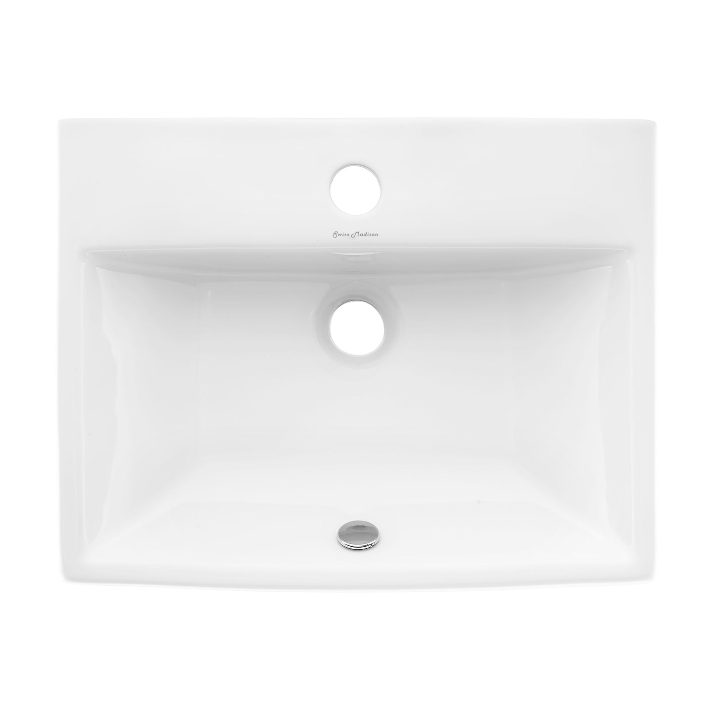 Swiss Madison, Sublime Compact Ceramic Wall Hung Sink
