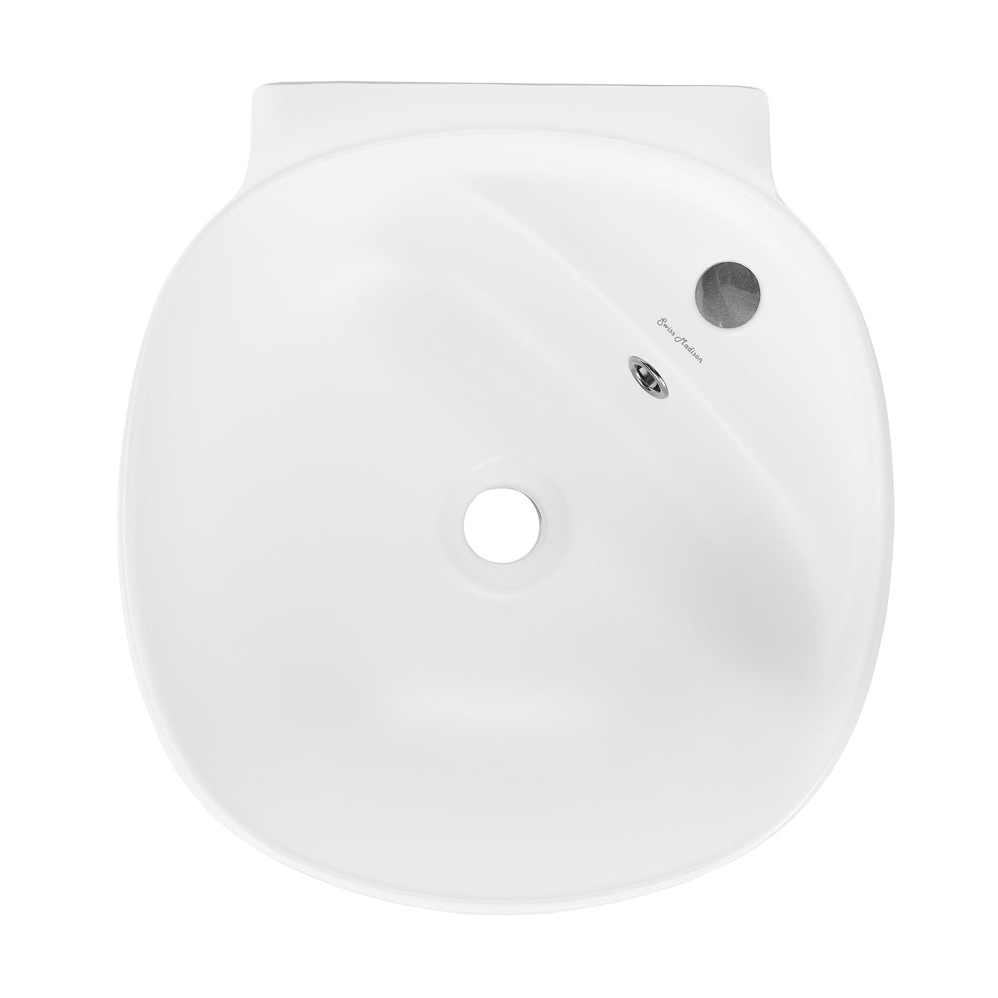 Swiss Madison, Ivy Wall-Mount Sink in Matte White