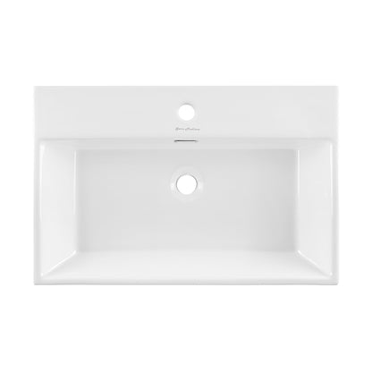 Swiss Madison, Claire 24" Rectangle Wall-Mount Bathroom Sink