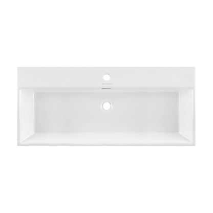 Swiss Madison, Claire 40" Rectangle Wall-Mount Bathroom Sink