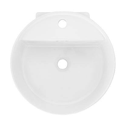 Swiss Madison, Monaco 18" Round Wall-Mount Bathroom Sink