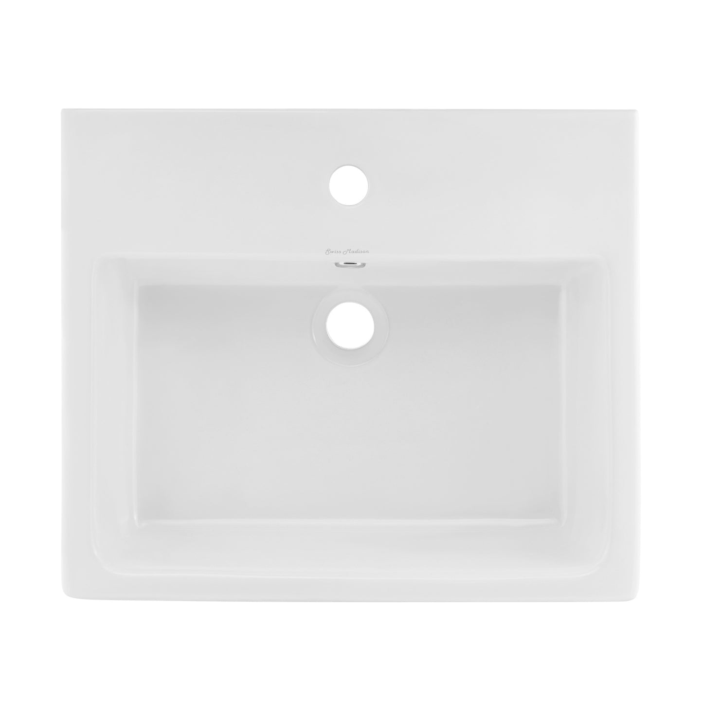 Swiss Madison, Concorde 21" Two-Piece Wall-Mount Bathroom Sink