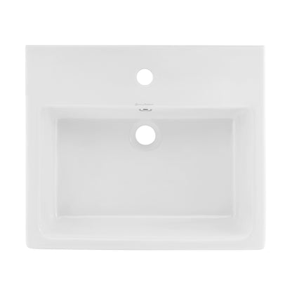 Swiss Madison, Concorde 21" Two-Piece Wall-Mount Bathroom Sink