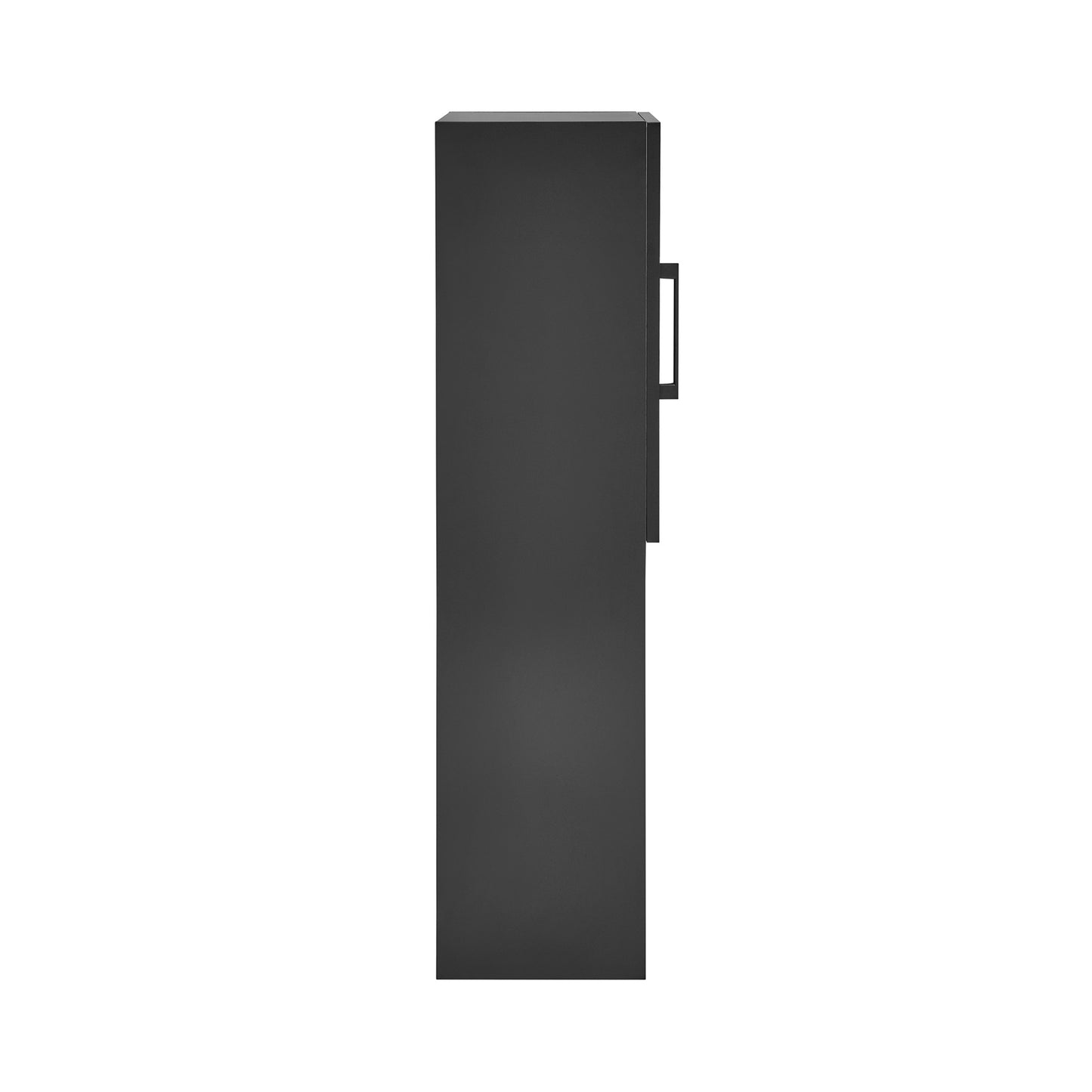 Swiss Madison, Annecy 15" W x 46" H x 12" D  Linen Cabinet in Phantom Black