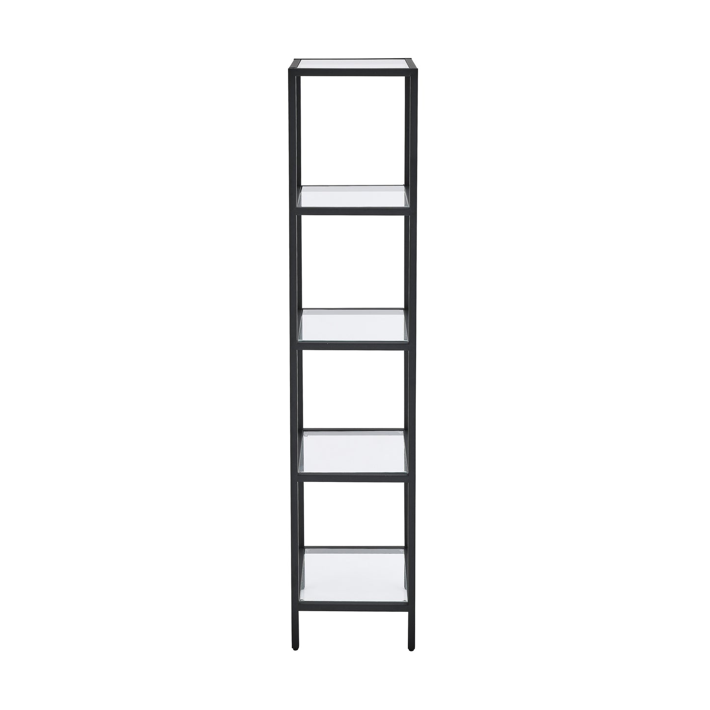 Swiss Madison, Pierre 16"x65"x14" Freestanding Linen Cabinet in Matte Black