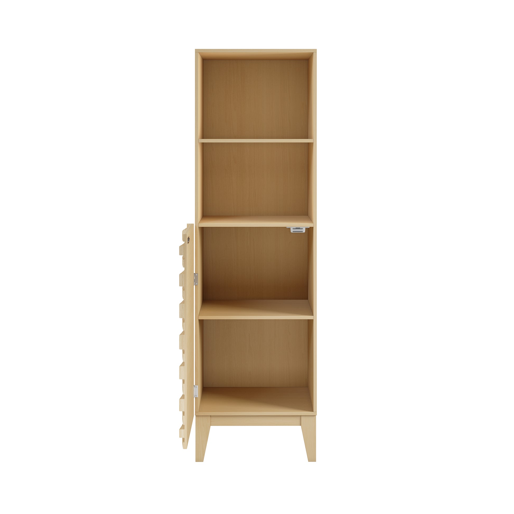 Swiss Madison Cascade freestanding bathroom vanity in Natural Oak — view 8