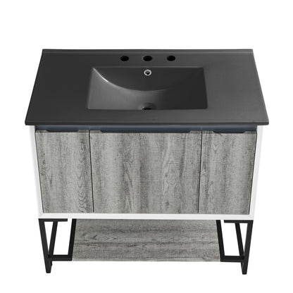 Swiss Madison Marseille 36-inch bathroom vanity — view 8