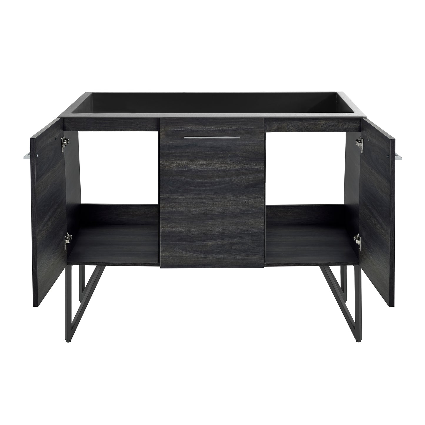 Swiss Madison, Annecy 48 Black Walnut Bathroom Vanity Cabinet Only (SM-BV224)