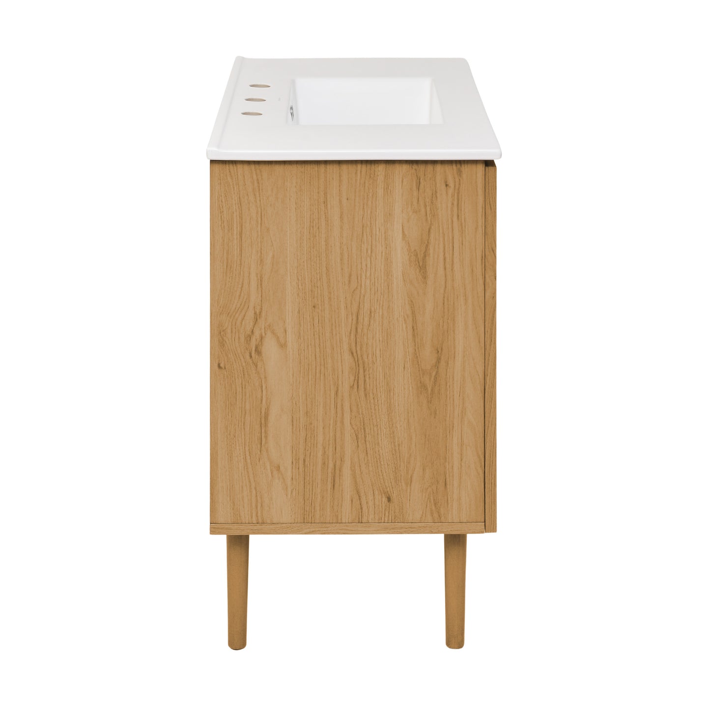 Swiss Madison Bron 36-inch freestanding bathroom vanity in Golden Oak — view 4