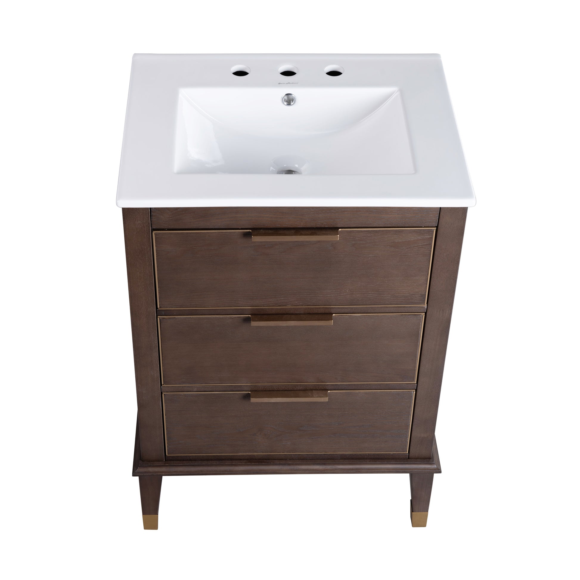 Swiss Madison Hugo 24-inch bathroom vanity — view 4