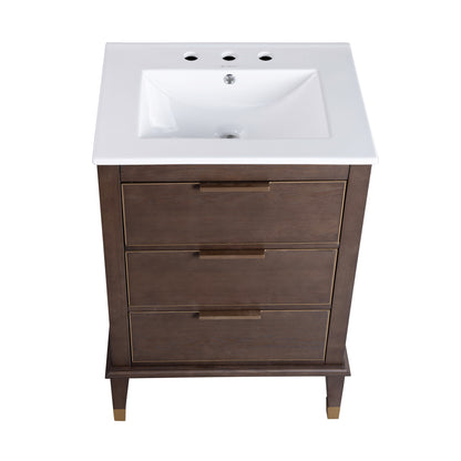 Swiss Madison Hugo 24-inch bathroom vanity — view 4