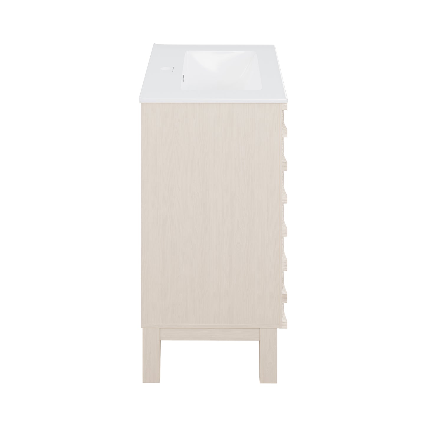 Swiss Madison, Cascade 24'' Bathroom Vanity in White