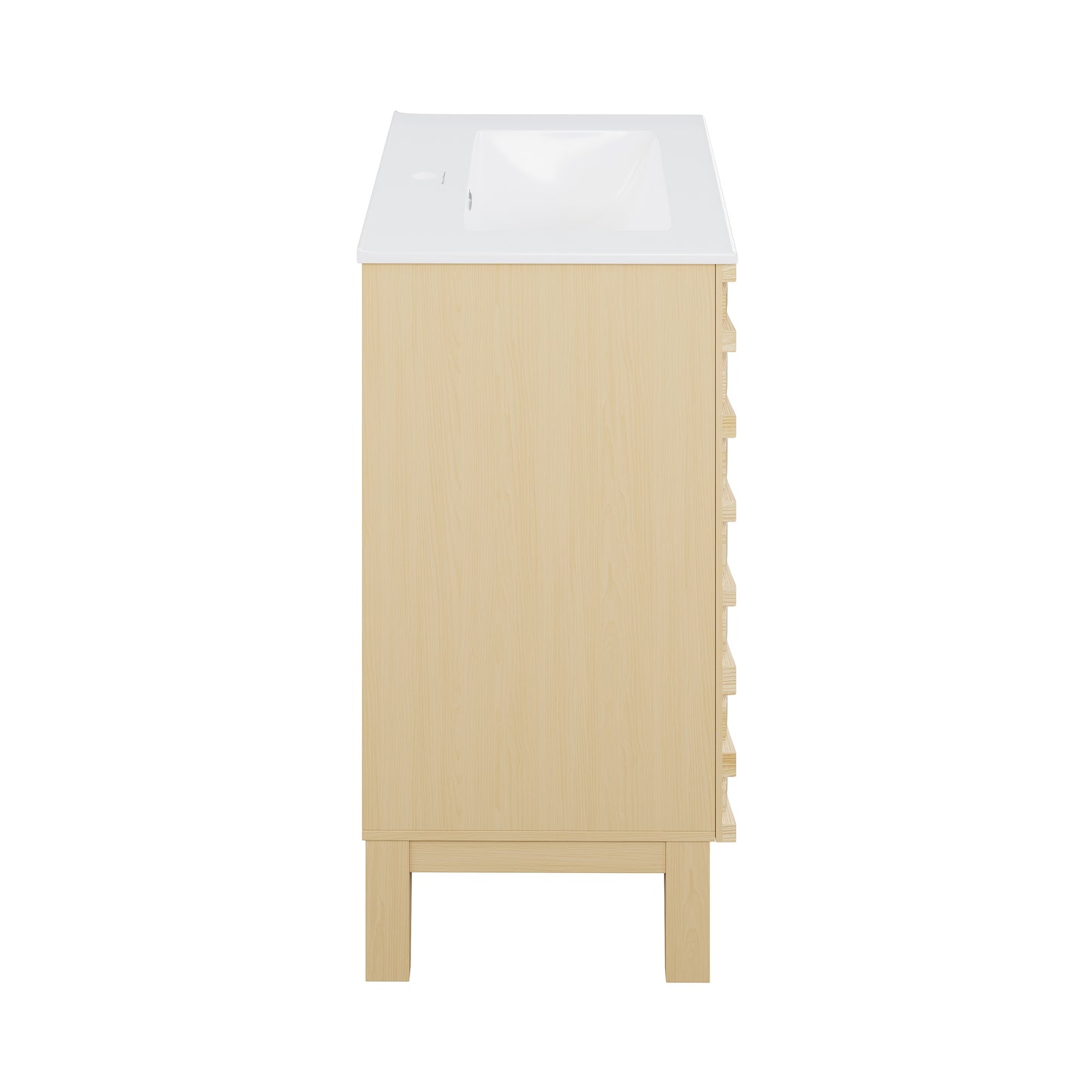 Swiss Madison, Cascade 24" Bathroom Vanity in Natural Oak