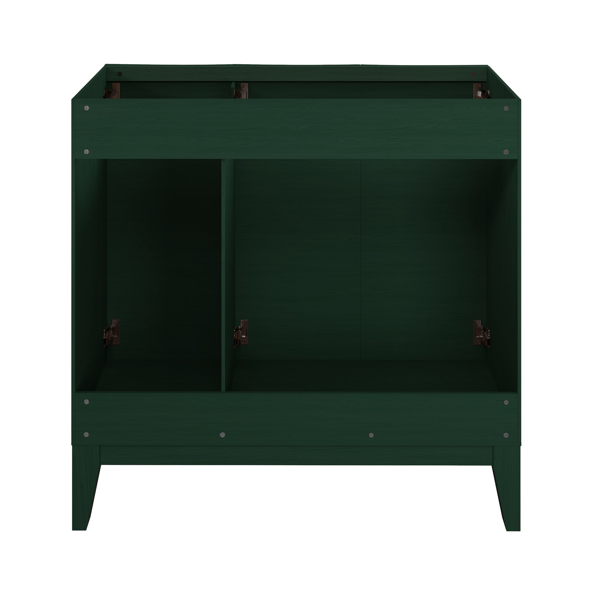 Swiss Madison Cascade 36-inch freestanding bathroom vanity in Green Oak — view 5