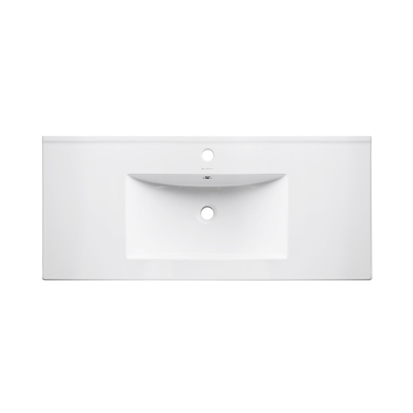Swiss Madison, Pierre 36 Single, Metal Frame, Open Shelf, Bathroom Vanity