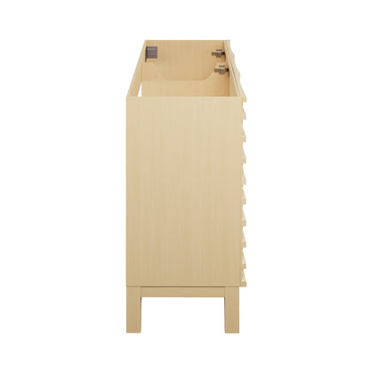 Swiss Madison Cascade 48-inch bathroom vanity in Natural Oak - Cabinet — view 5