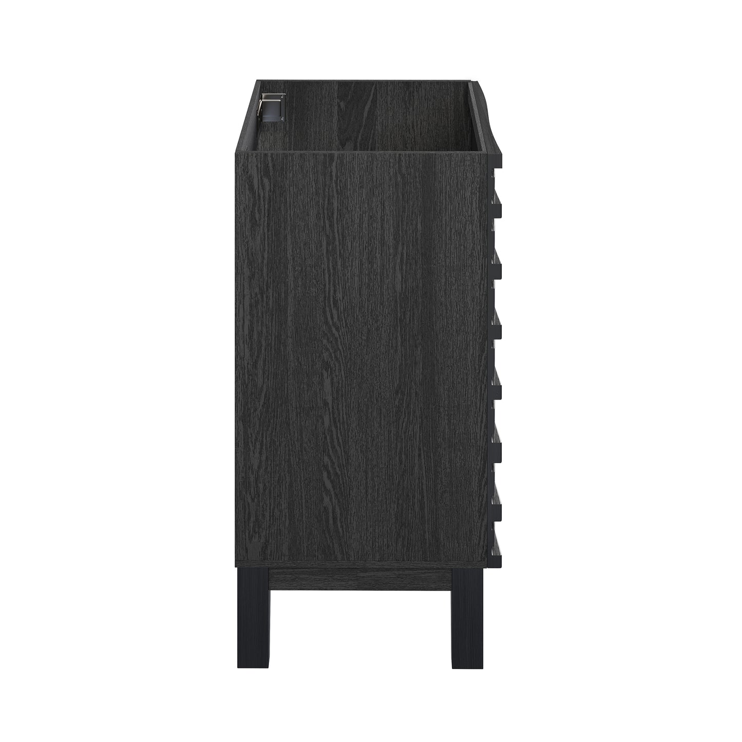 Swiss Madison, Cascade 18" Bathroom Vanity in Black - Cabinet