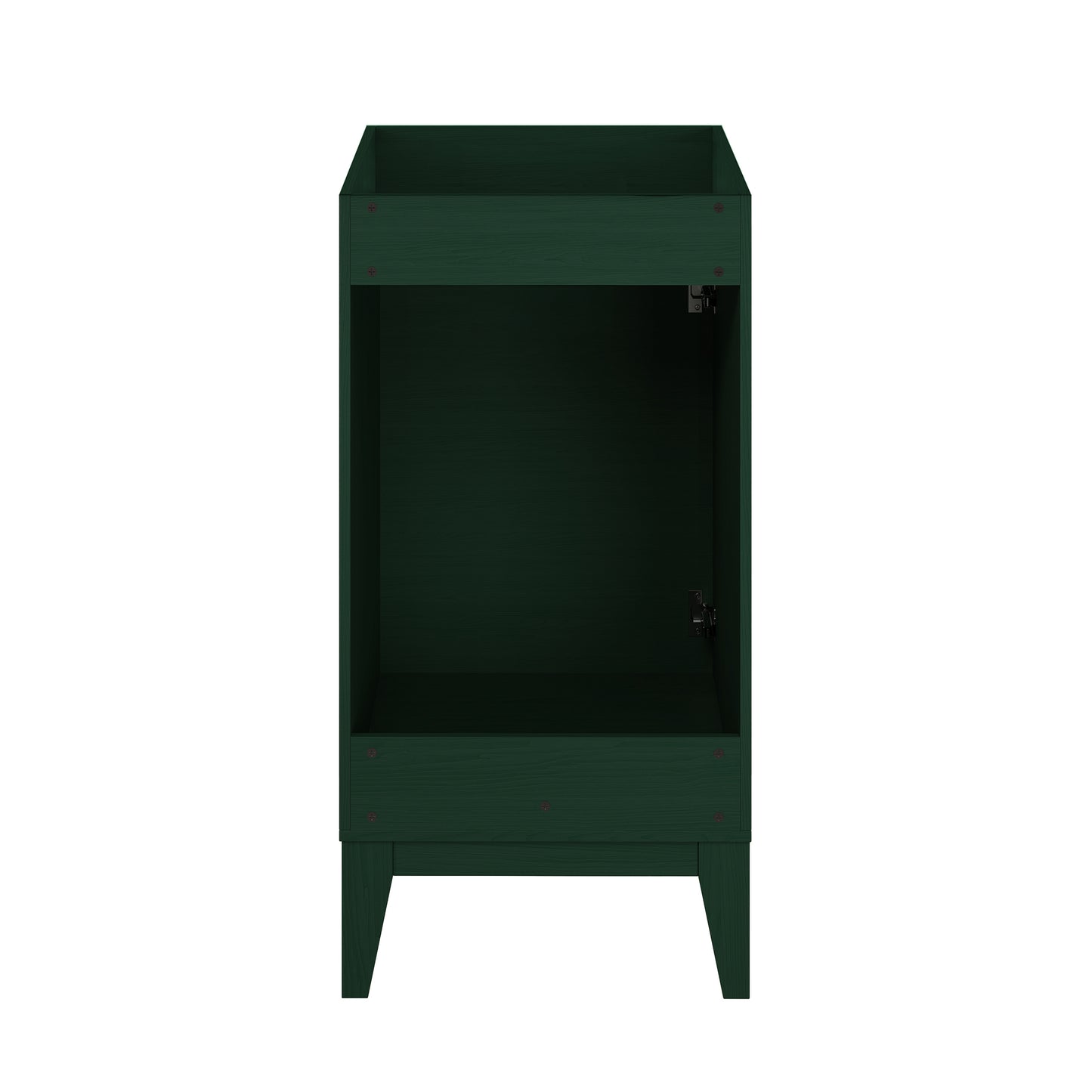 Swiss Madison, Cascade 18" Freestanding Bathroom Vanity Cabinet without Top in Green Oak