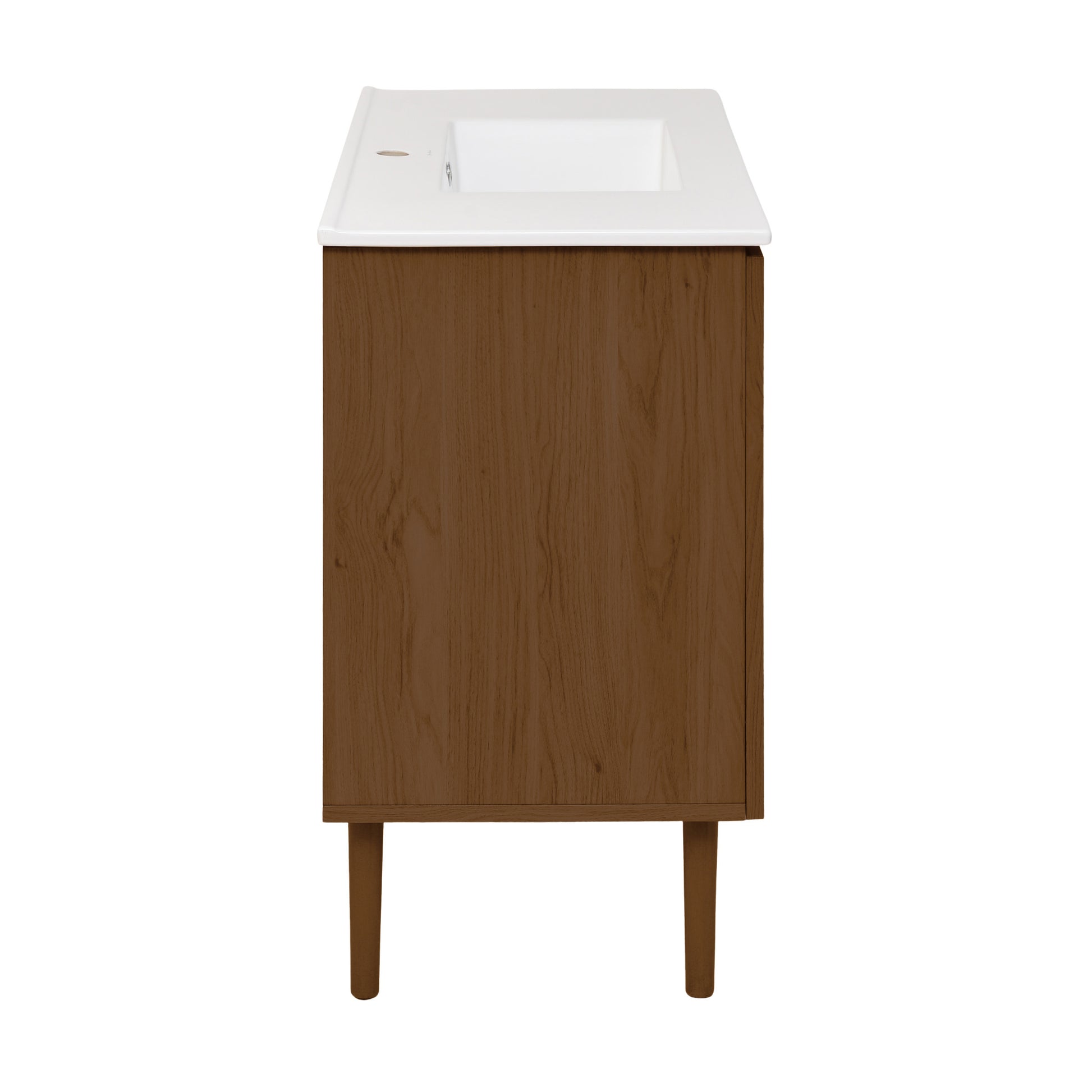 Swiss Madison Bron 36-inch freestanding bathroom vanity in Brown Oak — view 8