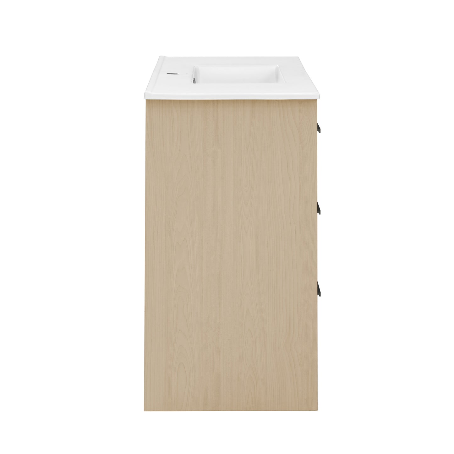 Swiss Madison Virage 36-inch freestanding bathroom vanity in Natural Oak — view 10