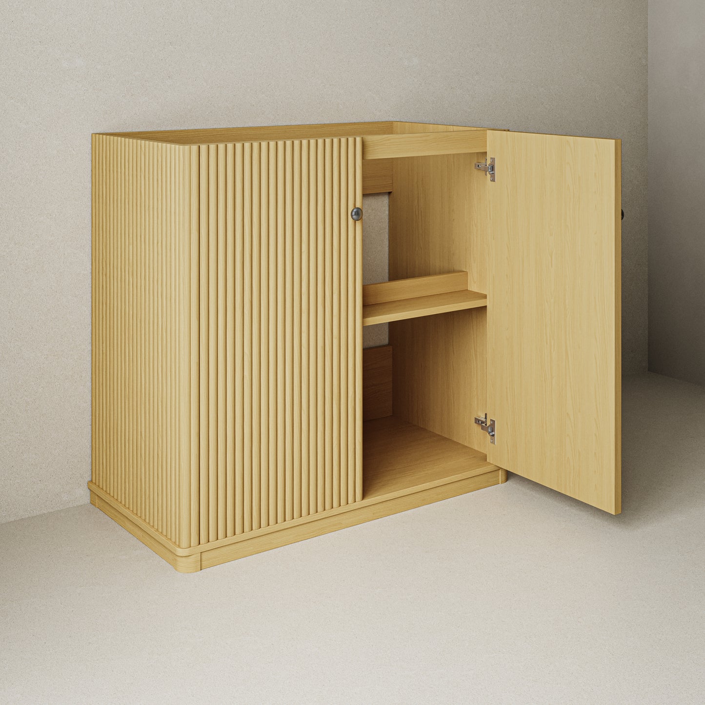 Swiss Madison, Lafayette 36" Freestanding Bathroom Vanity Cabinet without Top in Natural Oak