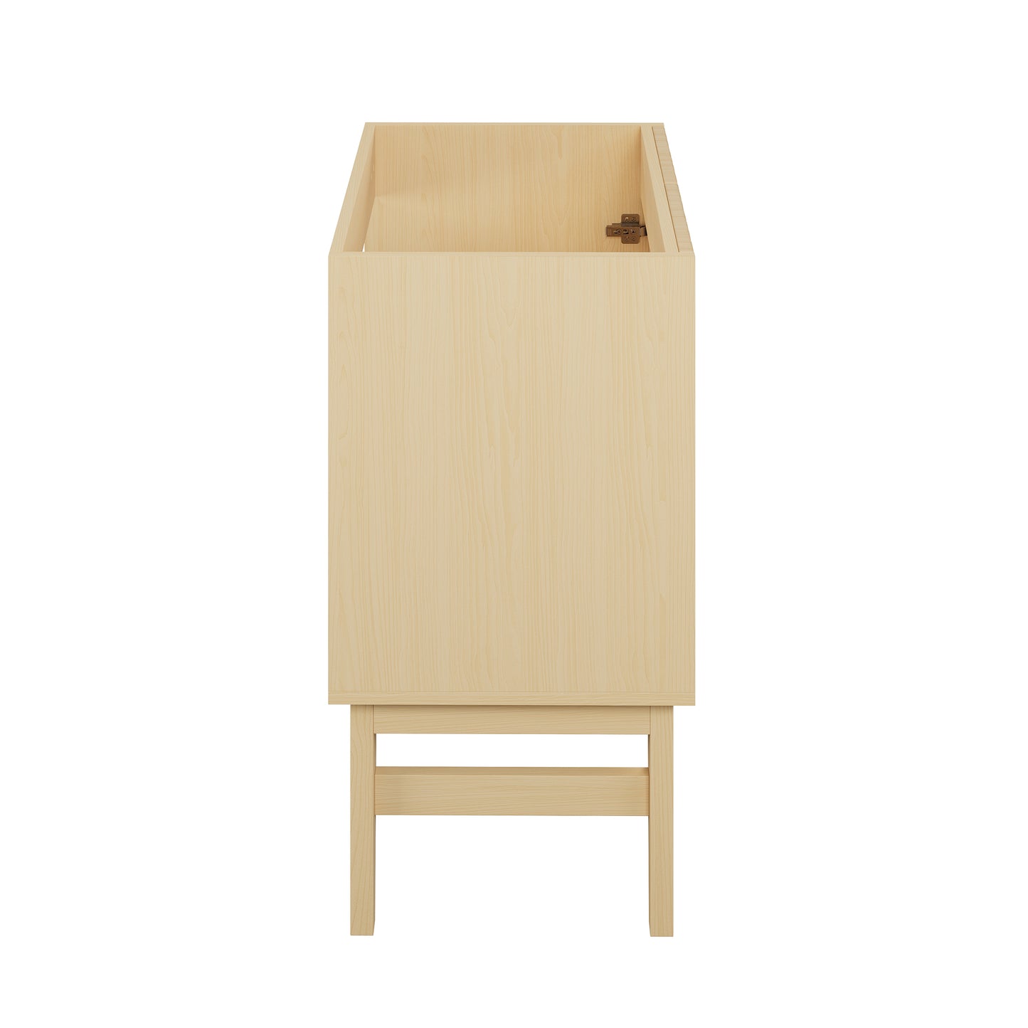 Swiss Madison, Bosse 24" Freestanding Bathroom Vanity Cabinet without Top in Natural Oak