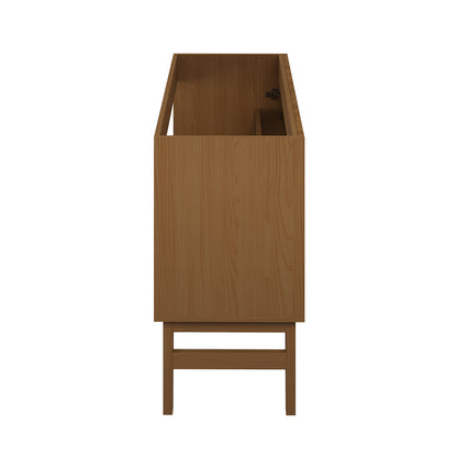 Swiss Madison Bosse 36-inch freestanding bathroom vanity in Brown Oak — view 5