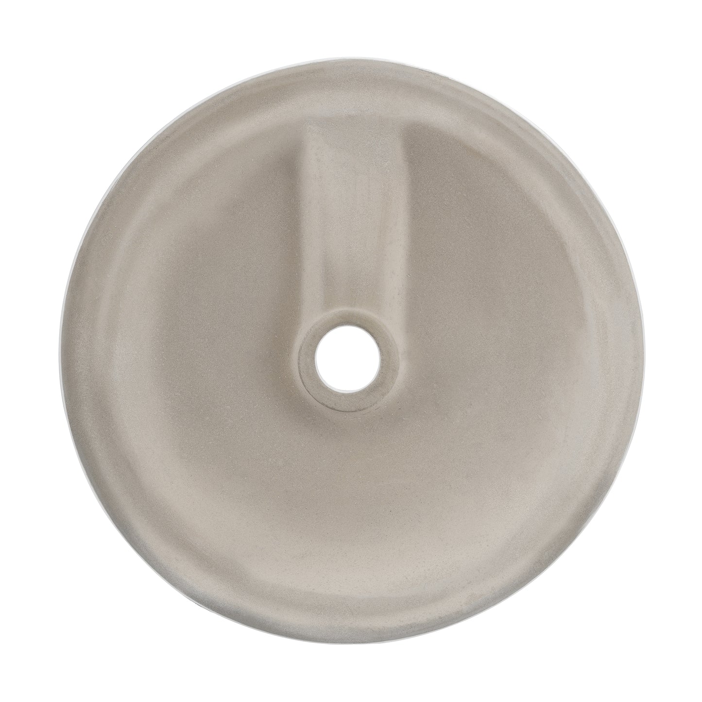 Swiss Madison, Monaco 16.5" Round Console Sink, White Basin Matte Black Legs