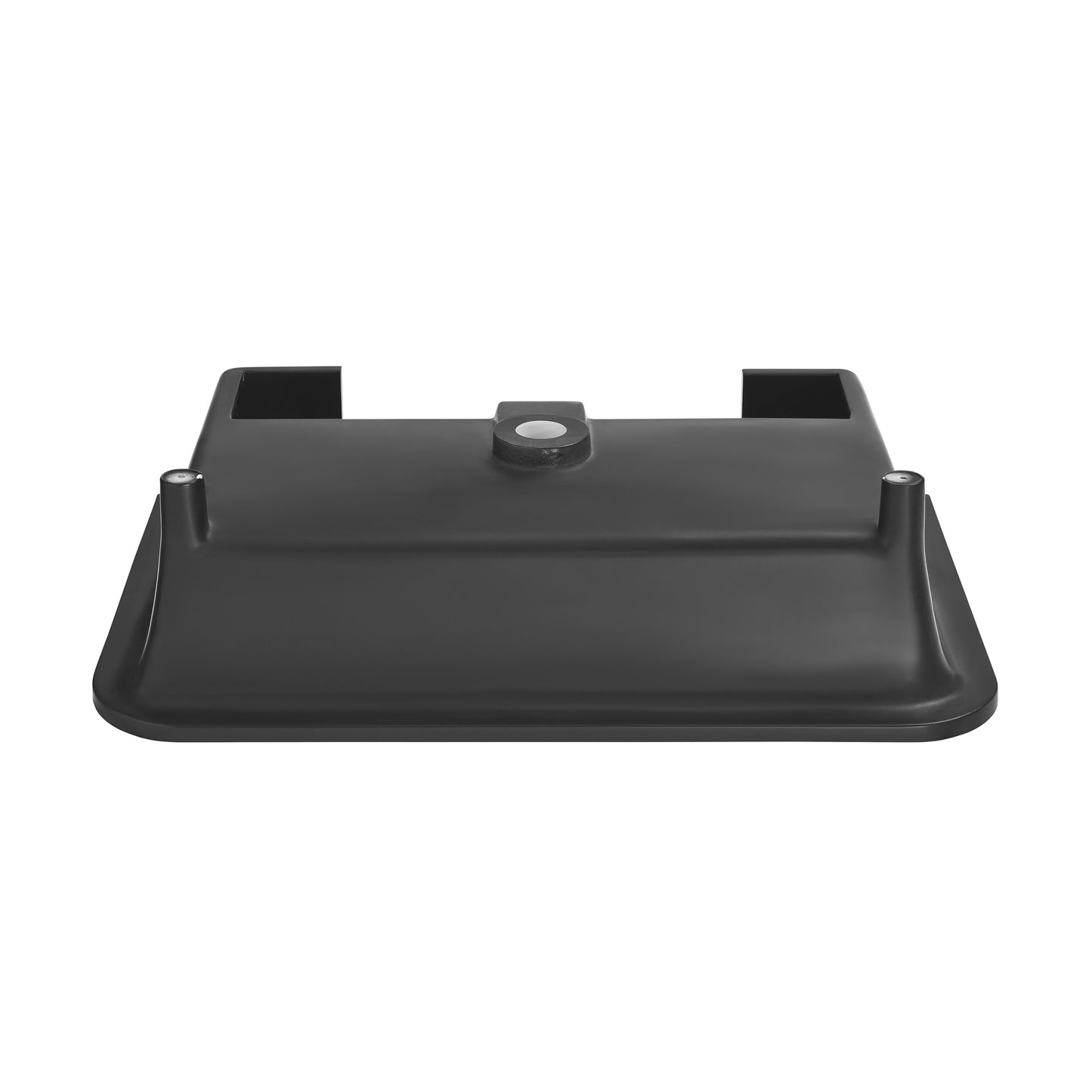 Swiss Madison, Ivy 32" Solid Surface Console Sink in Matte Black