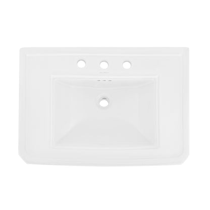 Swiss Madison Voltaire Two-Piece Pedestal two-piece pedestal bathroom vanity — view 10
