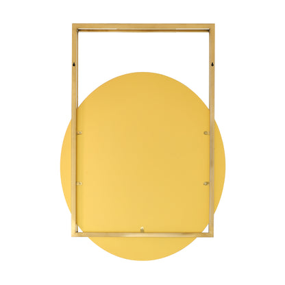 Swiss Madison, Pierre 35.5" Vanity Mirror in Brushed Gold